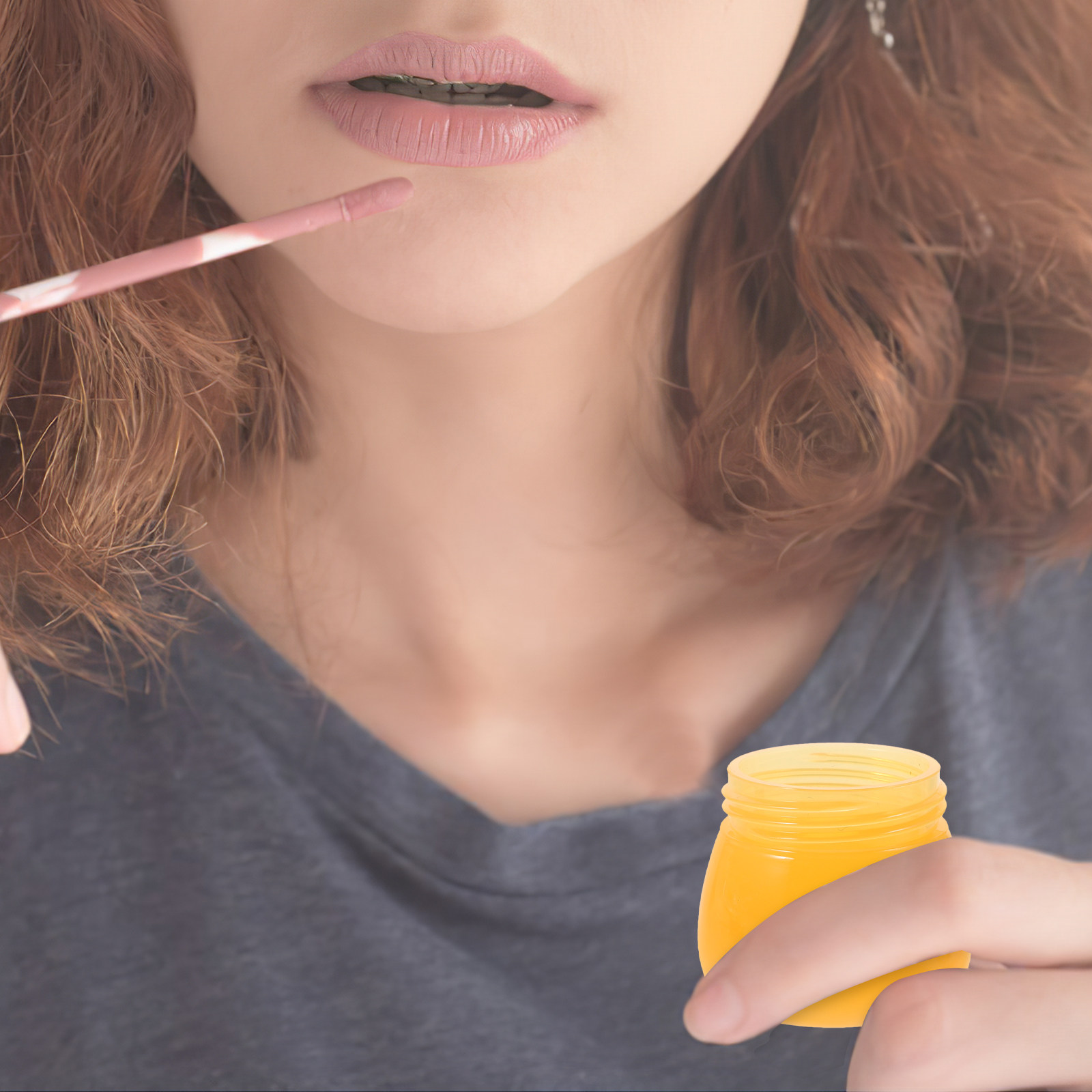 Lip Balm - กระปุกเปล่าสำหรับลิปบาล์ม 6G กระปุกครีมขนาดเล็ก กระปุกตัวอย่างสำหรับเดินทาง พร้อมฝาปิดสนิท สำหรับใส่กลิตเตอร์