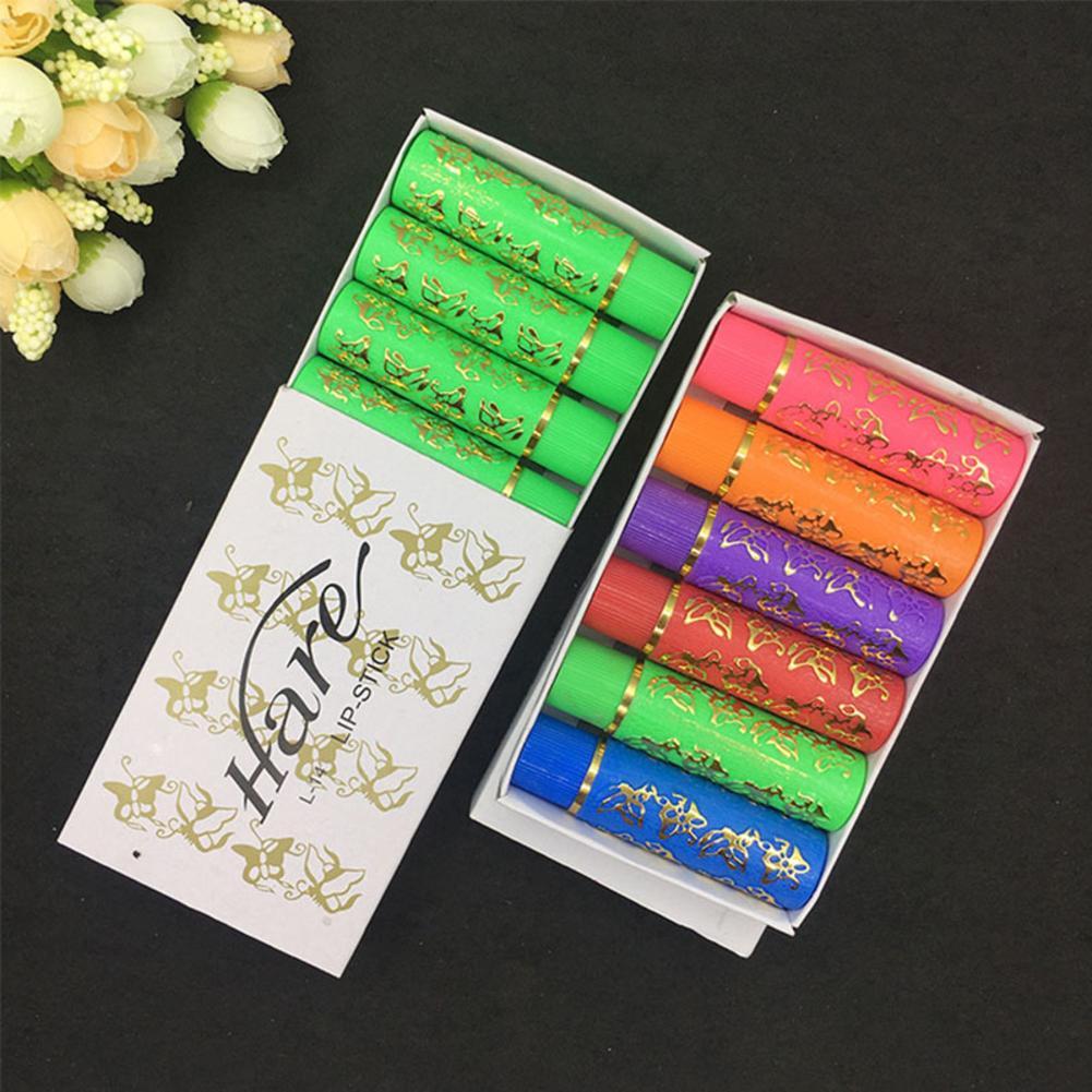Lip Balm - เปลี่ยนสีลิปสติก Long Lasting Balm Dark Green