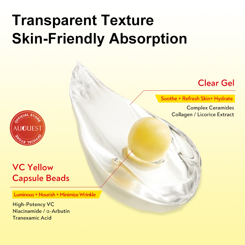 AUQUEST วิตามิน C&E แคปซูลครีม - Vitamin C Serum บทวิจารณ์และราคา