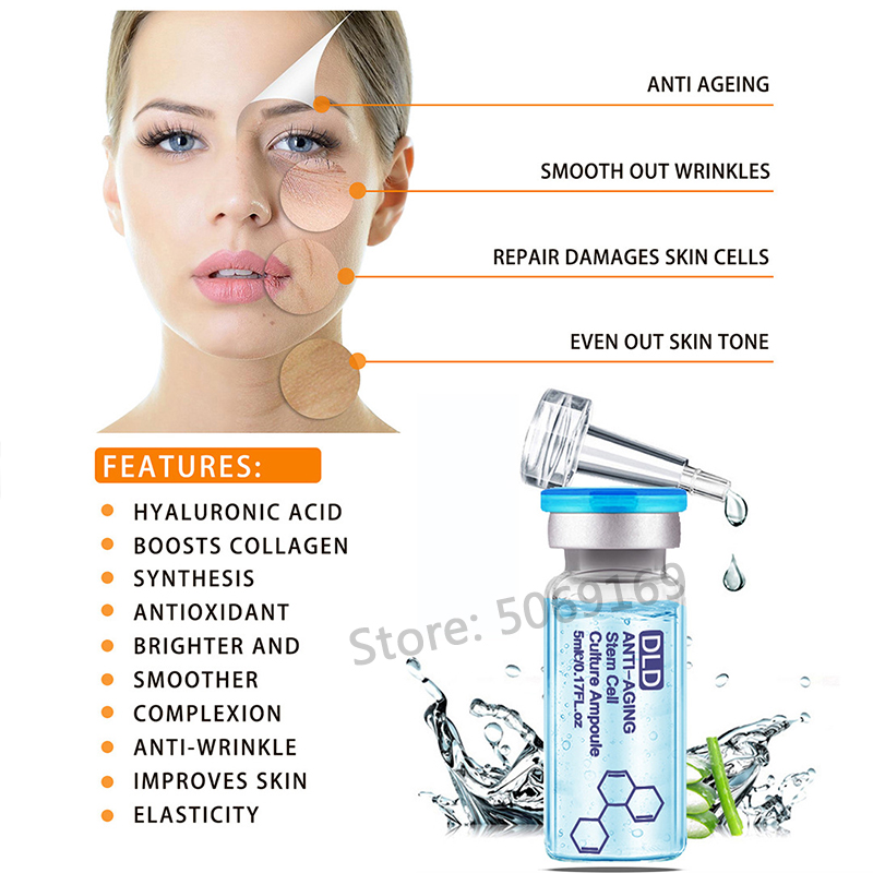 เกาหลี 5ml Hyaluronic Acid Ser - Vitamin C Serum บทวิจารณ์และราคา