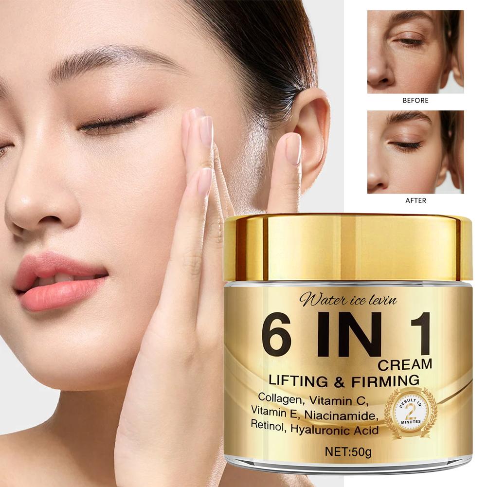 6 IN 1 ครีมบำรุงผิวหน้าคอลลาเจ - Vitamin C Serum บทวิจารณ์และราคา
