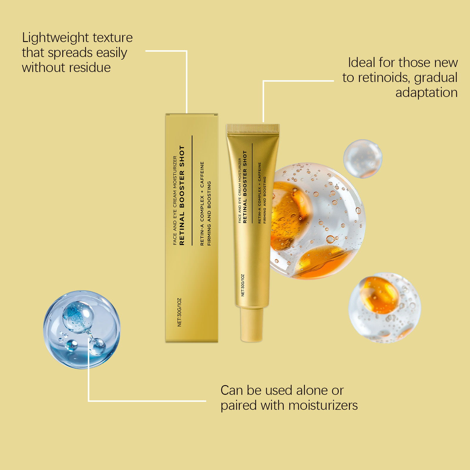 ครีมบำรุงผิวหน้าเรตินอล ช่วยลด - Retinol Cream บทวิจารณ์และราคา