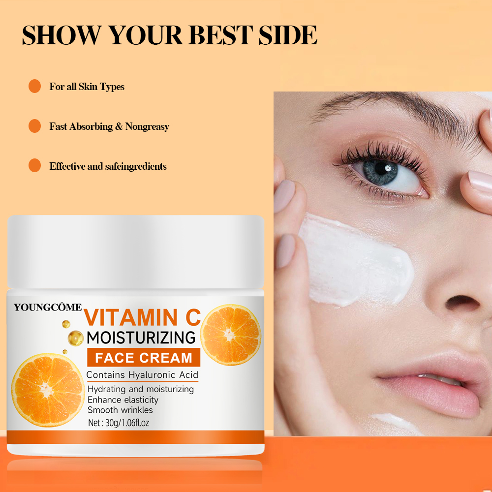 Vitamin C Moisturizing Cream R - Vitamin C Serum บทวิจารณ์และราคา