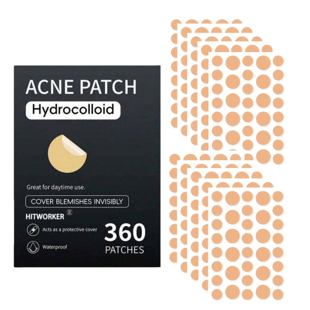 แผ่นแปะสิว 360 ชิ้น/กล่อง - ปร - Face Oil บทวิจารณ์และราคา