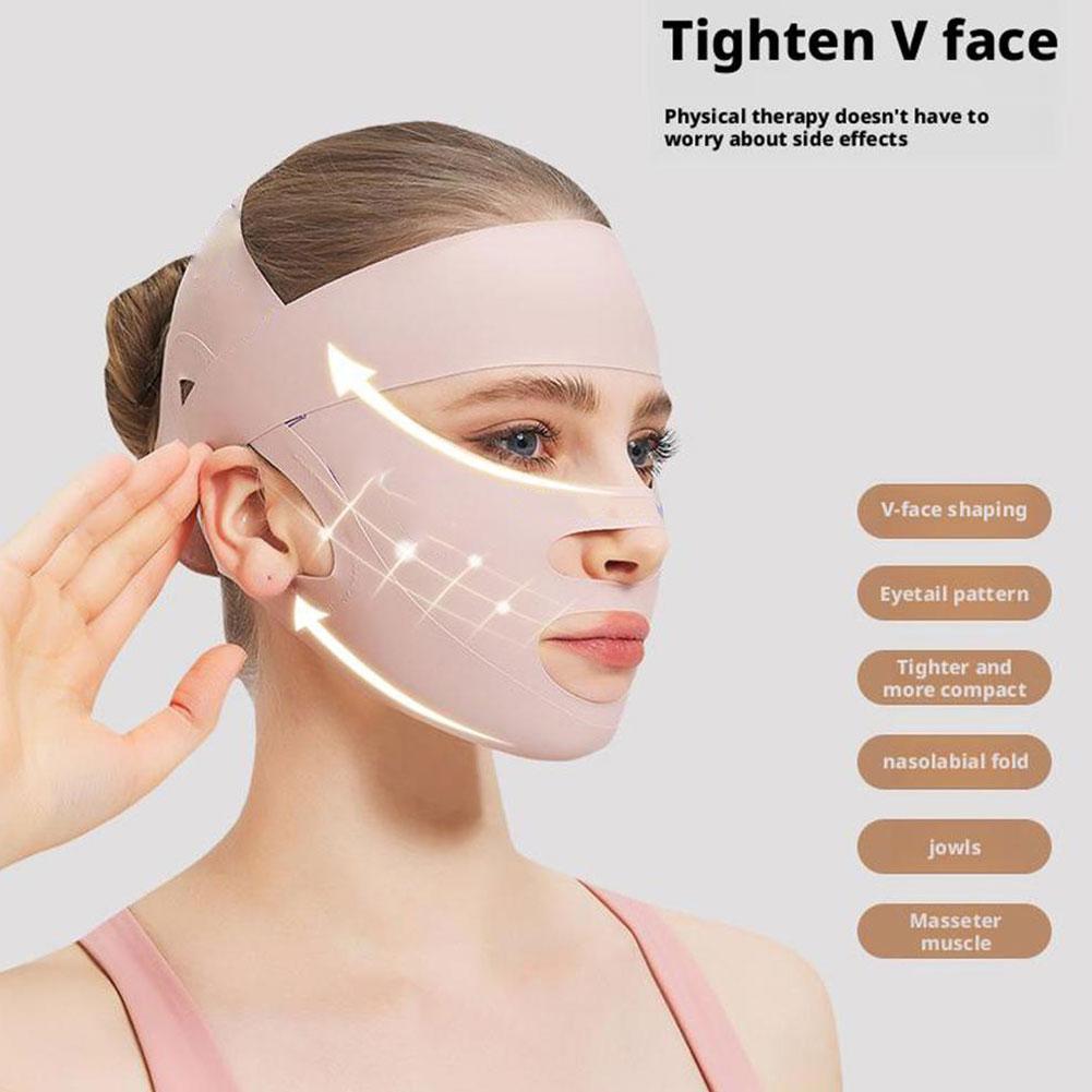 ผ้าพันหน้ากระชับรูปหน้า V ช่วย - Face Mask Skincare บทวิจารณ์และราคา