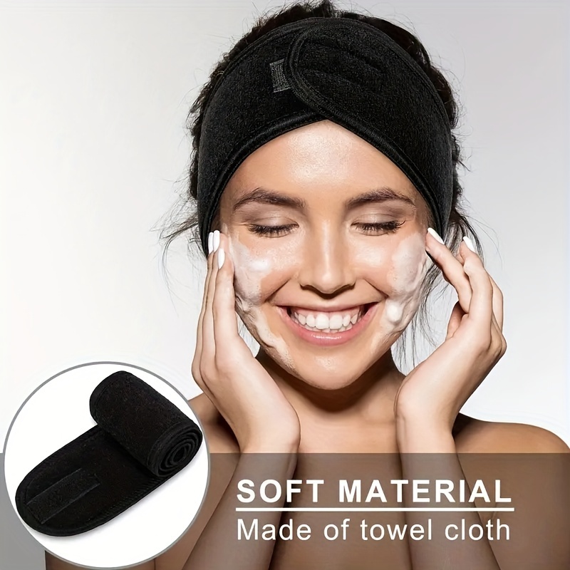 ที่คาดผมแบบกว้างปรับได้สำหรับผ - Cleanser Face บทวิจารณ์และราคา