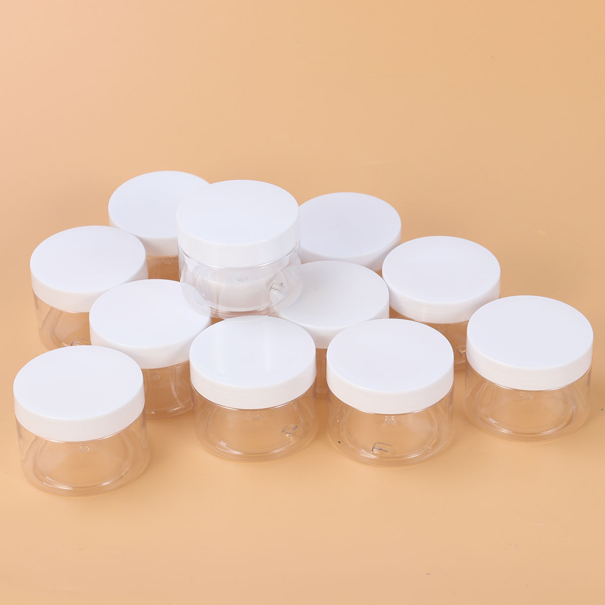 12 ชิ้น โหลพลาสติกใสปากกว้างสำ - Body Lotion บทวิจารณ์และราคา