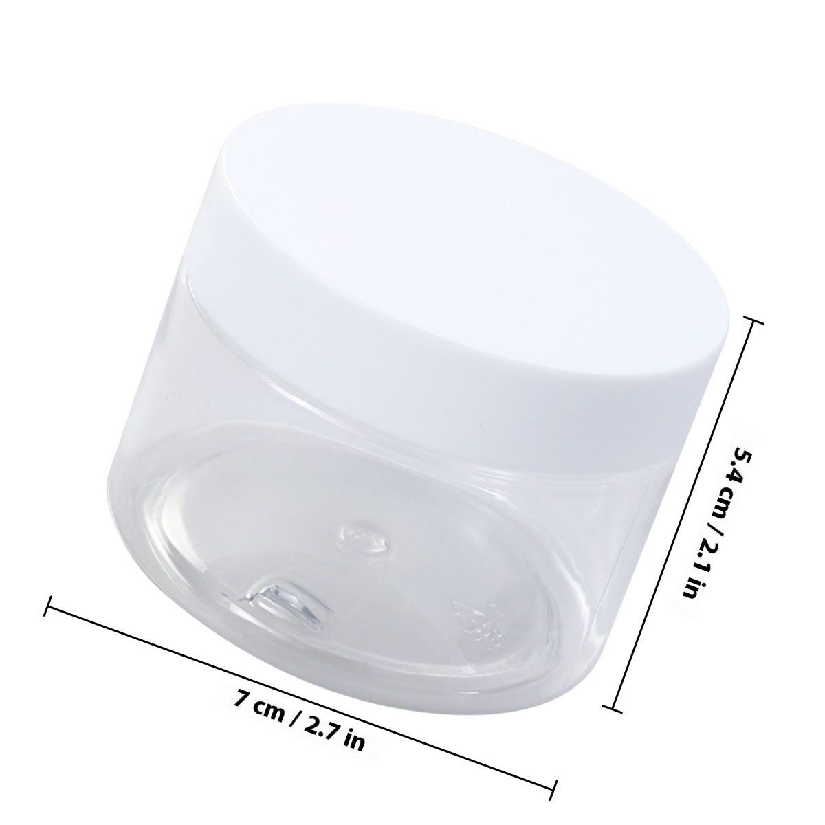 12 ชิ้น โหลพลาสติกใสปากกว้างสำ - Body Lotion บทวิจารณ์และราคา
