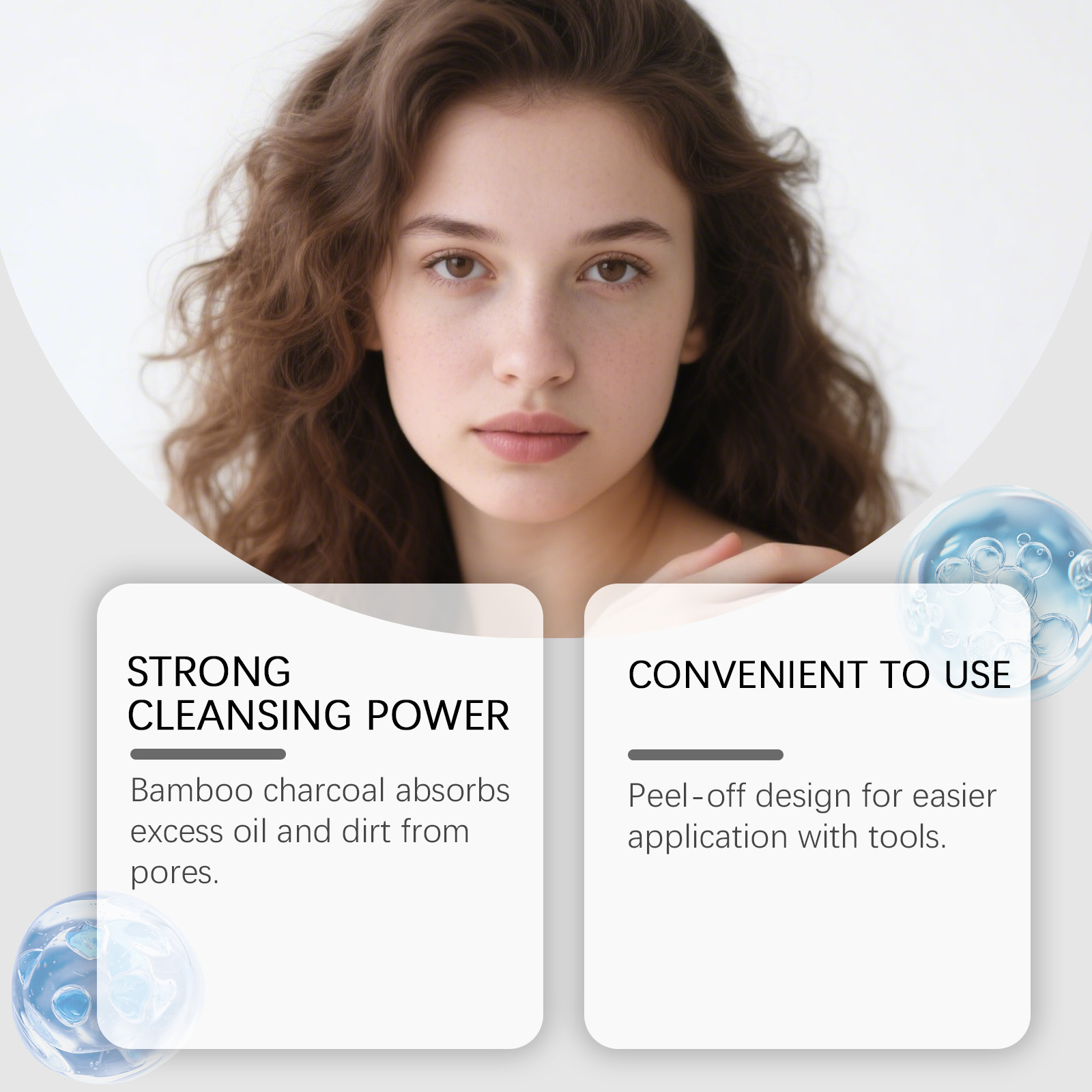 มาส์กถ่านไม้ไผ่ลอกสิวเสี้ยน ทำ - Skincare China บทวิจารณ์และราคา